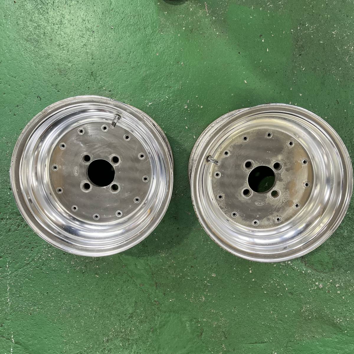 中古 2本 スピードスター Mark1 マーク1 13インチ 8J INSET+0 4H100 