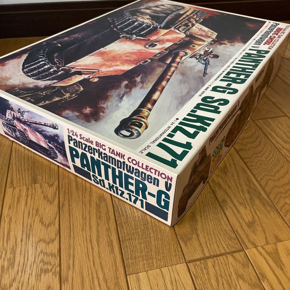 バンダイ 1/24 ドイツ5号戦車 パンサーG型 リモートコントロールキット  