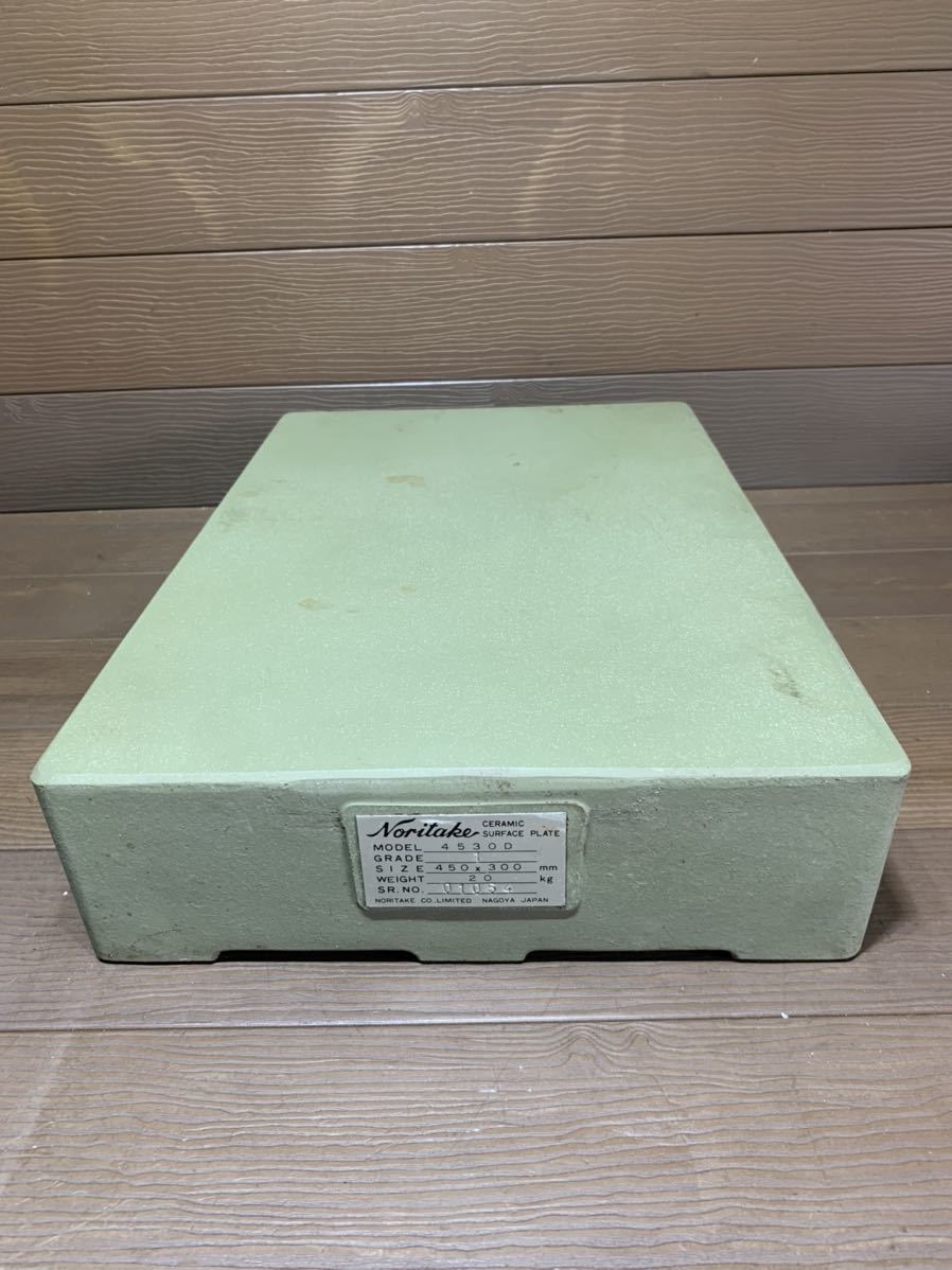 Noritake 定盤　4530D ノリタケ　セラミック定盤　プレート　450x300 CERAMIC SURFACE PLATE 作業台