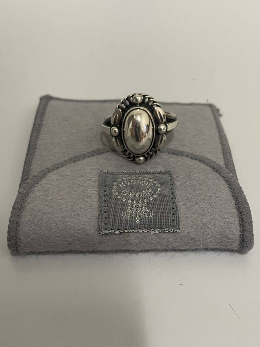 C08013 GEORG JENSEN ジョージ ジェンセン S925 指輪 リング 1A