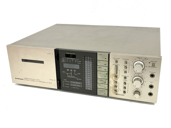 PIONEER CT-970 カセットデッキ パイオニア 音響機材 ジャンク S7843198