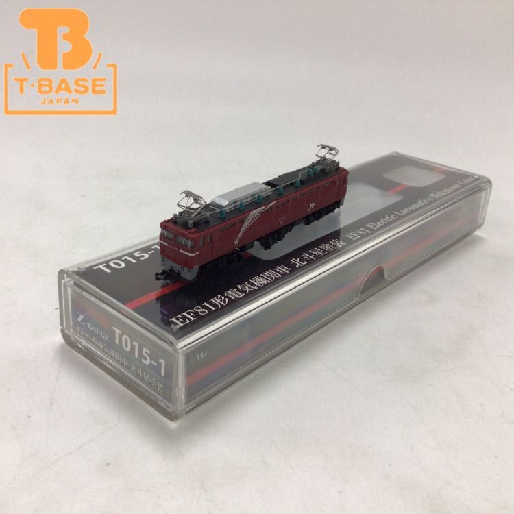 ロクハン T015-1 EF81系 電気機関車 北斗星塗装 鉄道模型 Zゲージ