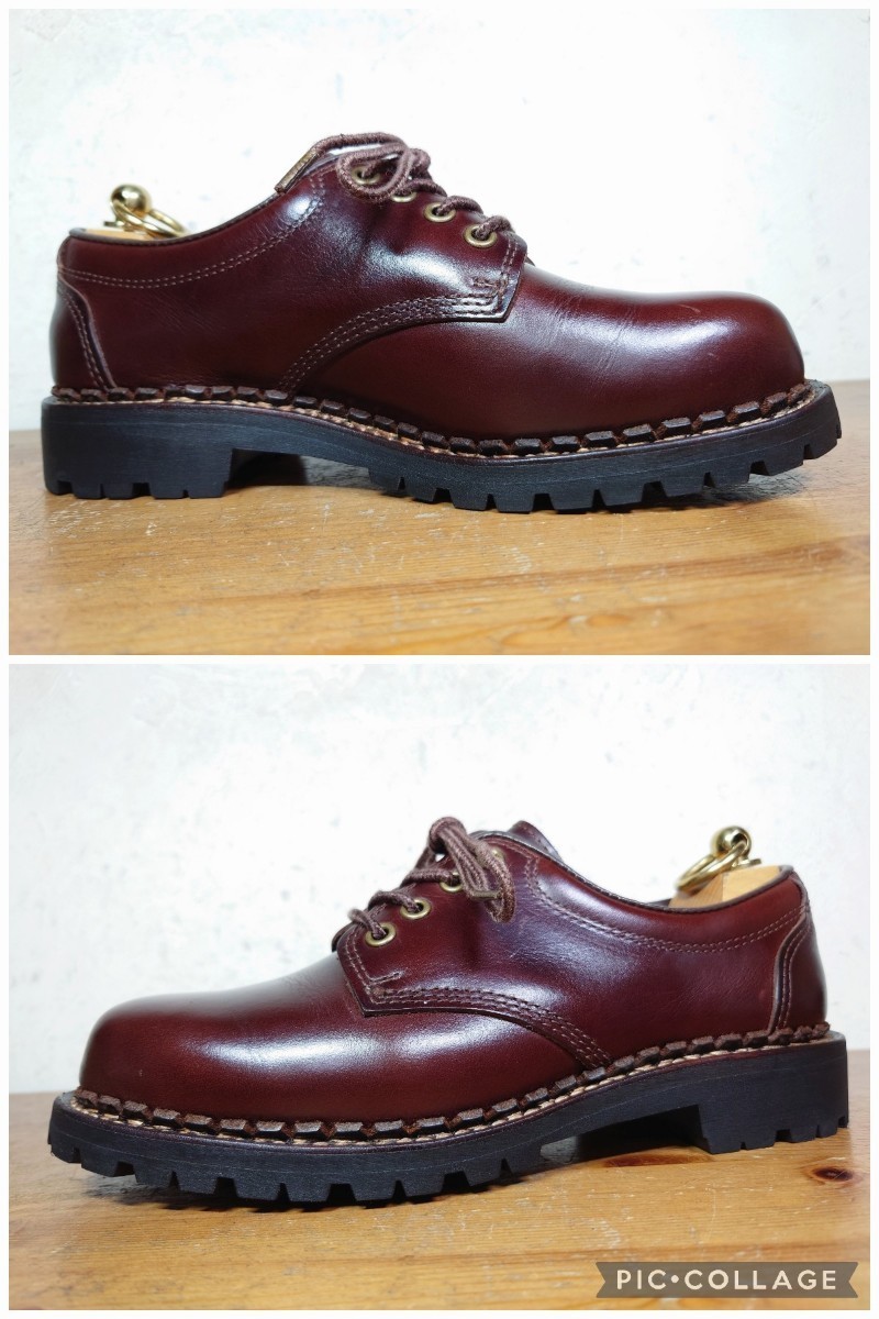 美品】日本製 安藤製靴 FUNCTION PULSE OR2 プレーントゥ Mens 23.5cm 