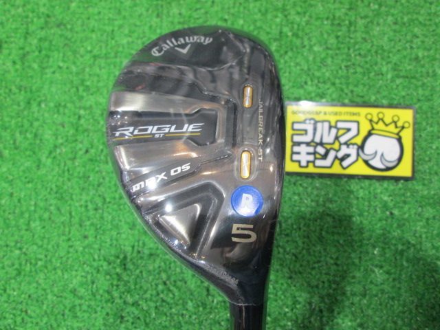 GK栄三越■ 新品 【値下げ】 756 キャロウェイ ROGUE ST MAX OS UT◆VENTUS5 for Callaway(日本仕様)◆R◆24度◆ヘッドカバー有◆