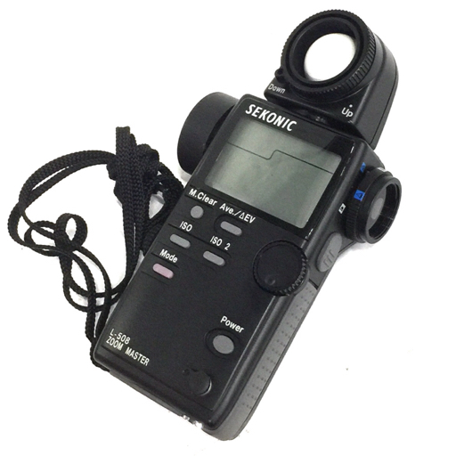 1円 SEKONIC L-508 ZOOM MASTER 露出計 フラッシュメーター 動作確認済み