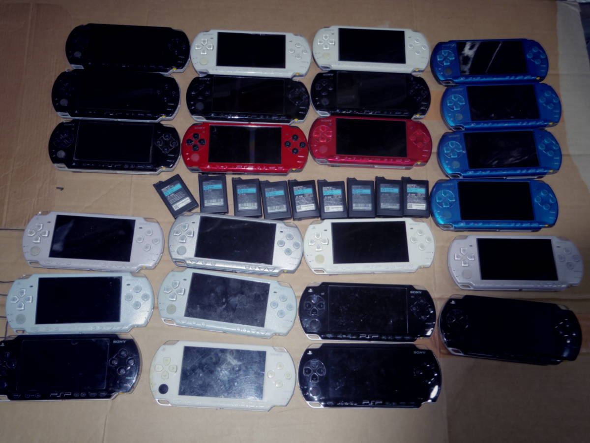 PSPジャンク・24台まとめて PSP-3000が13台 【公式通販】