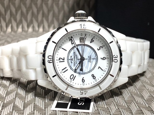 TECHNOS SWISS セラミック 腕時計 TECHNOS テクノス T9430 サファイア 