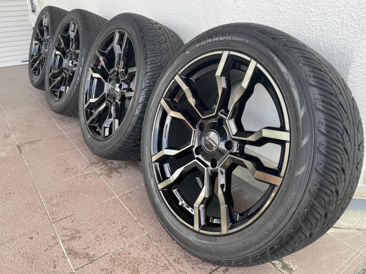 JAOS 22インチ アルミホイール ヨコハマ パラダ 305/40R22