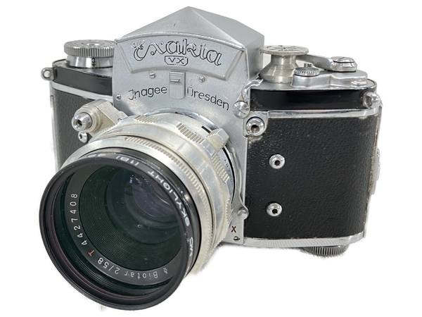 Exakta VX Biotar 58mm F2 カメラ ジャンク W7888793(レンジ