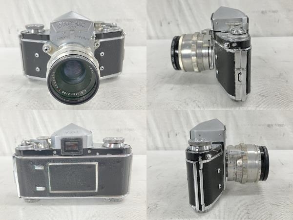 Exakta VX Biotar 58mm F2 カメラ ジャンク W7888793(レンジ