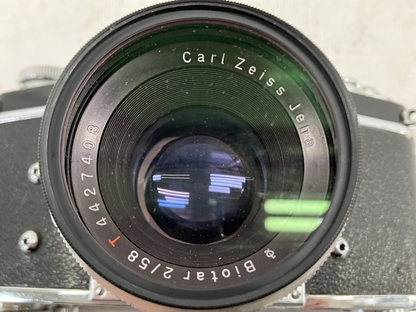 Exakta VX Biotar 58mm F2 カメラ ジャンク W7888793(レンジ