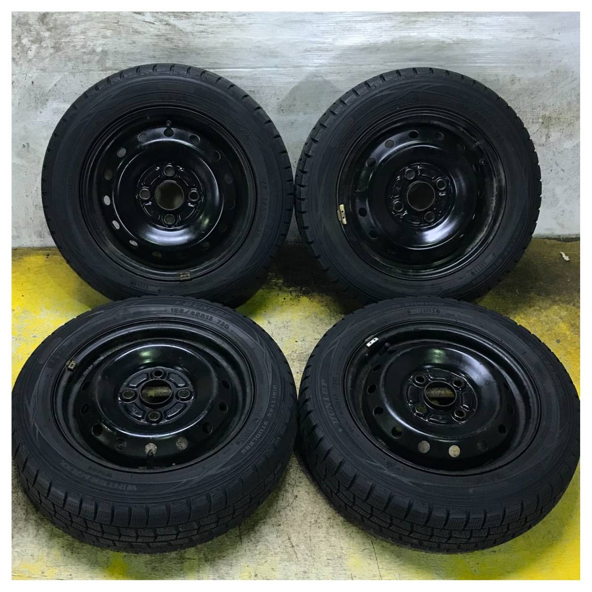 51 DUNLOP WINTERMAXX WM01 155/65R13 7分目 ゼスト ライフ オッティ モコ ルークス アルト ワゴンＲ エッセ ミラ ムーブ 等 *5734 51DUNLOPWINTERMAXXWM01155/65R137分目ゼストライフオッティモコルークスアルトワゴンＲエッセミラムーブ等*5734