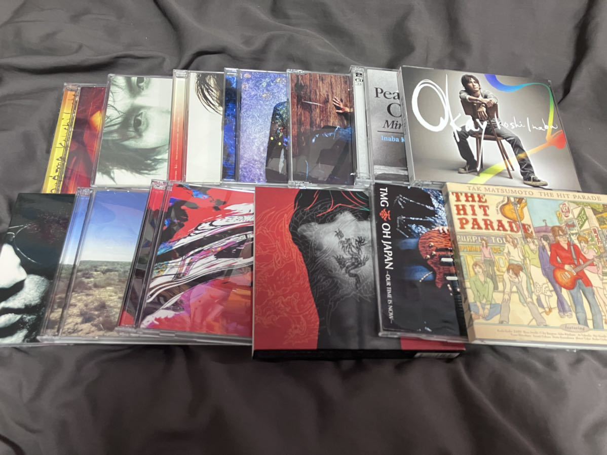 B'z アルバム　シングル　稲葉浩志　セット 稲葉浩志ソロ シングル&アルバムCDセット 13枚 初回限定版多数 B'z TAK
