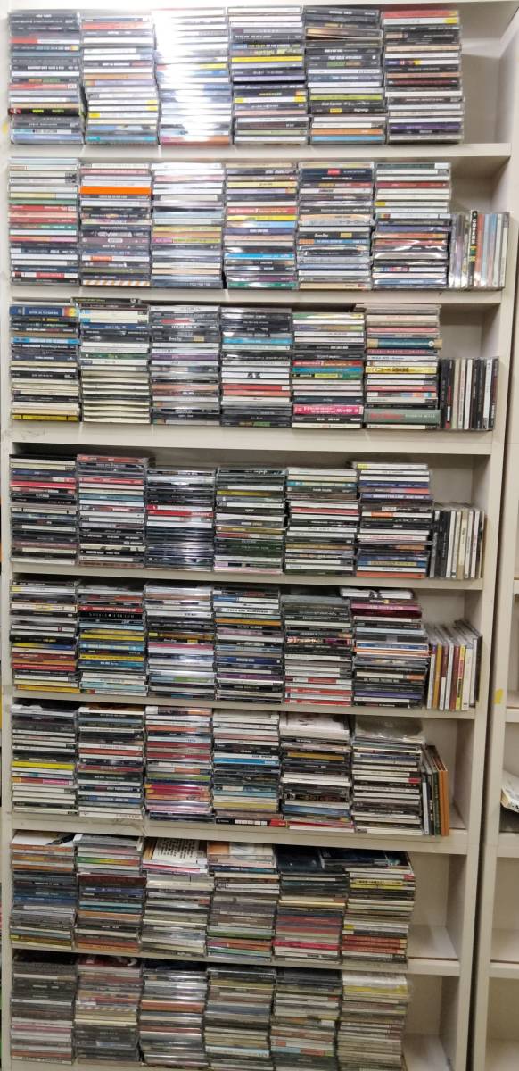 D00390【大量!帯付，輸入!】ジャンルさまざま 洋楽CD1100枚以上 15箱