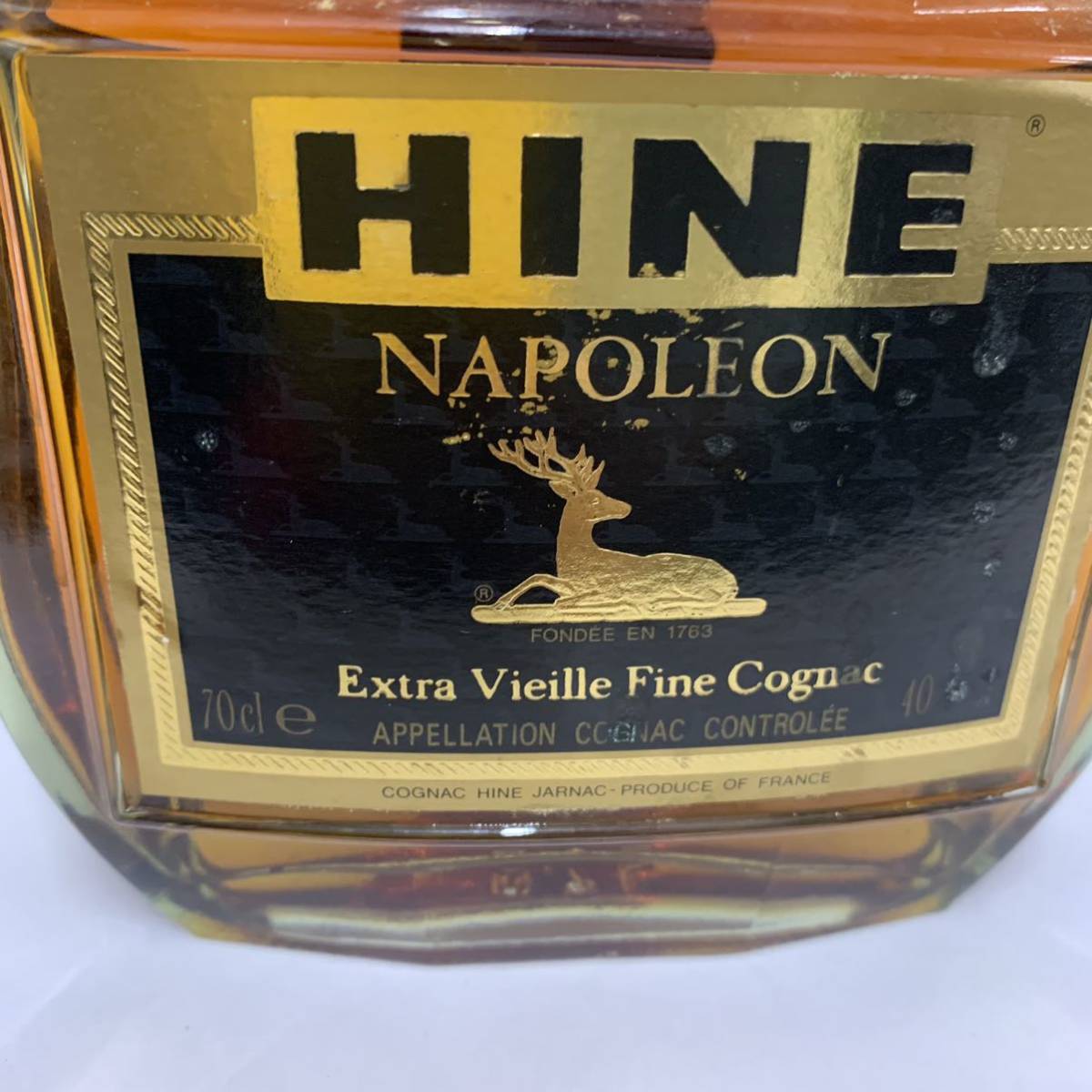 お酒 古酒 未開栓HINE ハイン ナポレオン ブランデー 700ml 40％ カ17