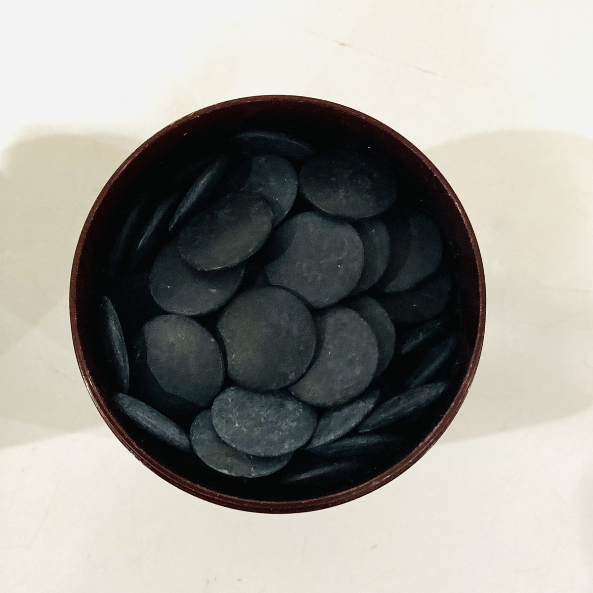 【T528】囲碁 碁石セット 那智黒石 日向本蛤 棋士 黒石 白石 囲碁会所 囲碁 日向 碁石