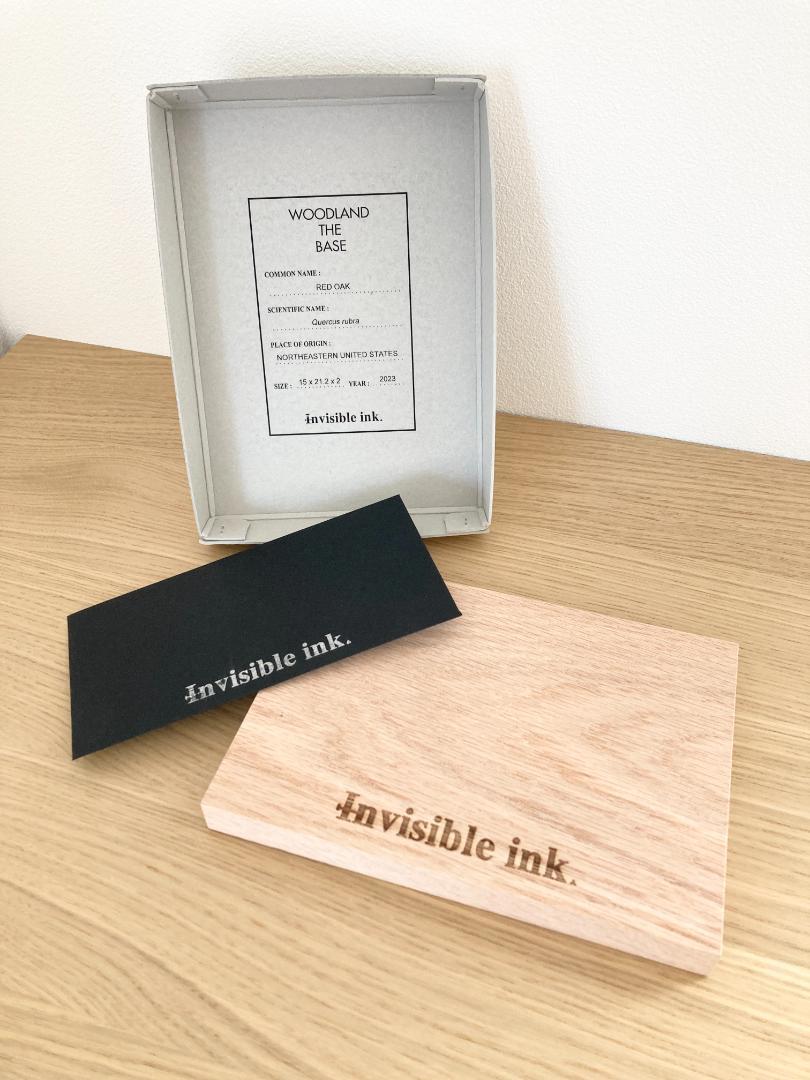 WOODLAND THE Invisible BASE ink. 公式通販 ink invisible フラワー