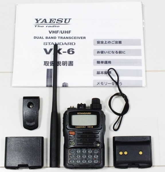 VX-6 YAESU 144⁄430MHz スタンダード 0 ヤエス STANDARD 144