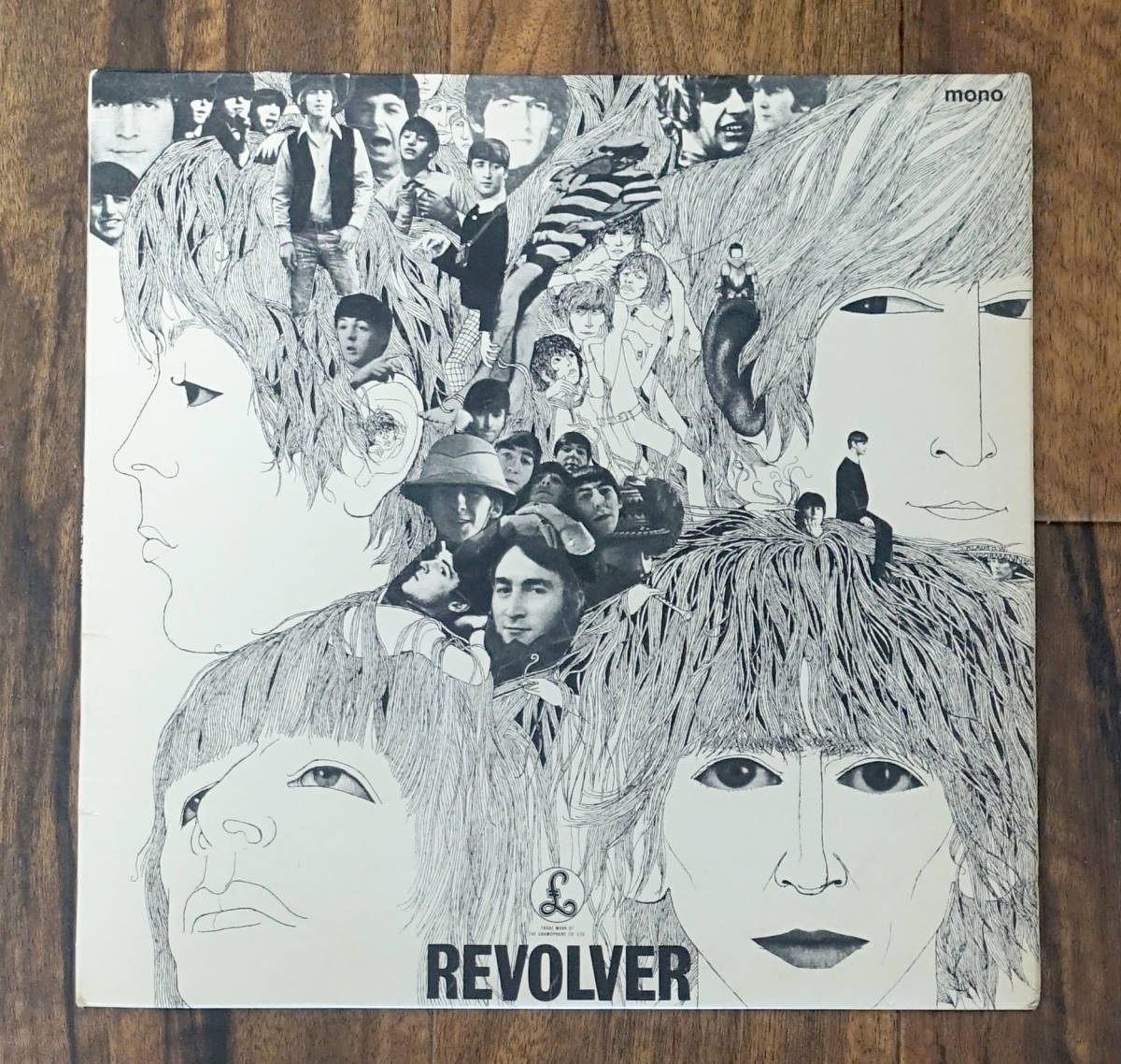 UK Original 初回 PMC 7009 REVOLVER / The Beatles Remix 11 XEX 606