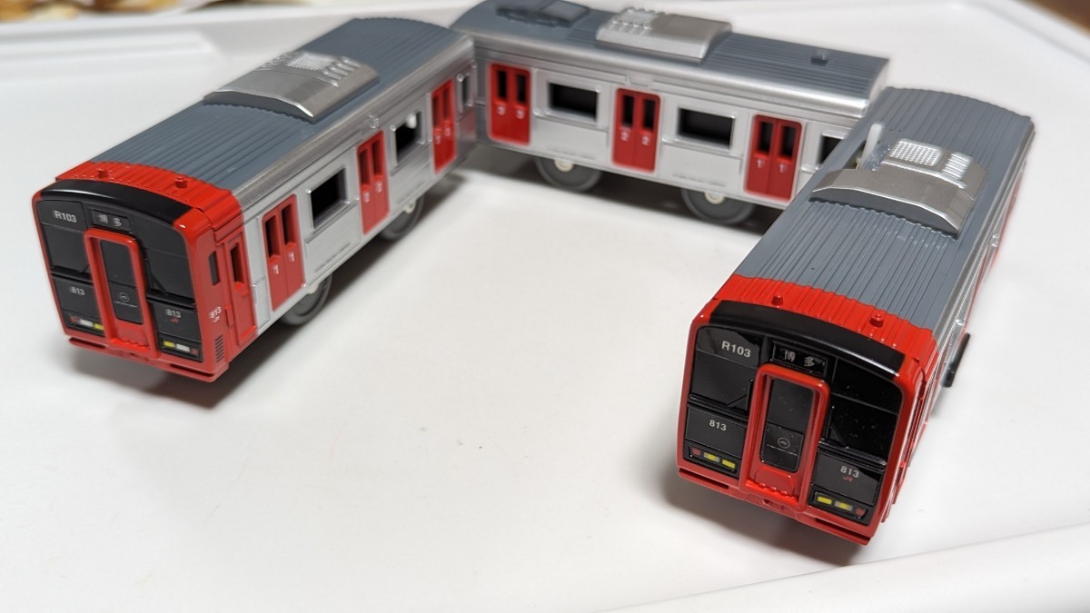 レアなセット】813系 僕の街の電車セット JR九州 プラレール 美品 即決 