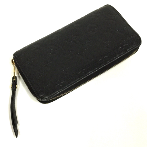 1円 ルイヴィトン M60571 モノグラムアンプラント ジッピーウォレット