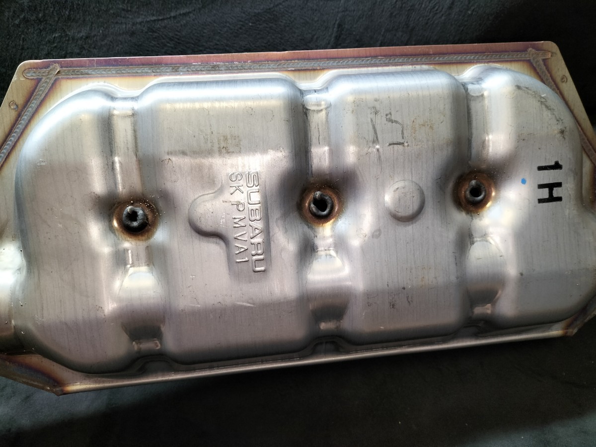美品 スバル WRX STI VAB 純正マフラー 中間パイプ 中間マフラー SK