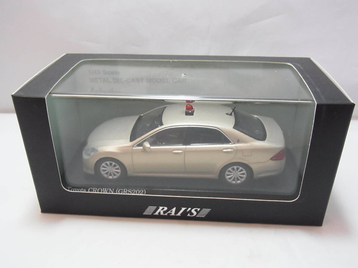 レイズ RAI'S 1/43 トヨタ クラウン (GRS202) パトロールカー 2011