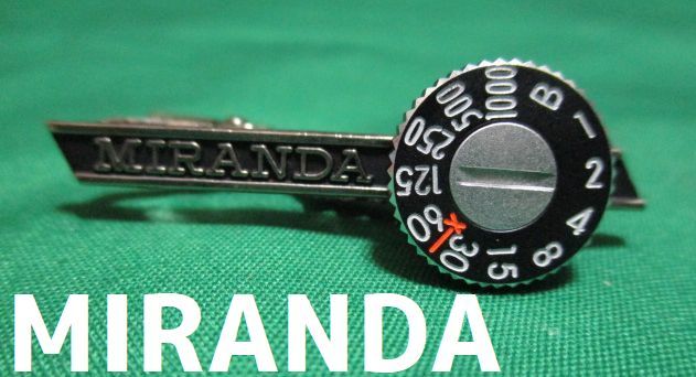 ネクタイピン MIRANDA カメラ 20万隻突破記念 非売品・希少ヤマハ