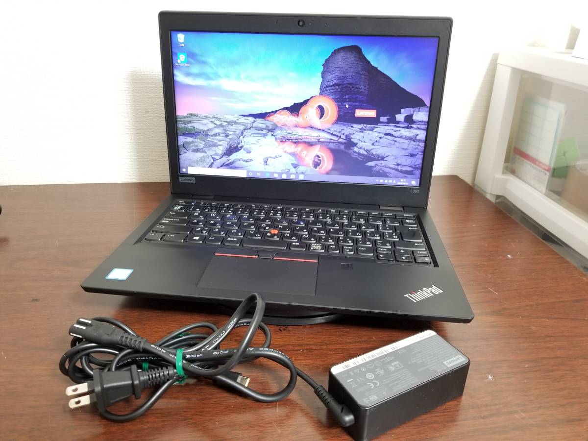 X13 レノボ thinkpad L390 Core i5 第8世代 (8265U)◇RAM8GB◇超高速 M.