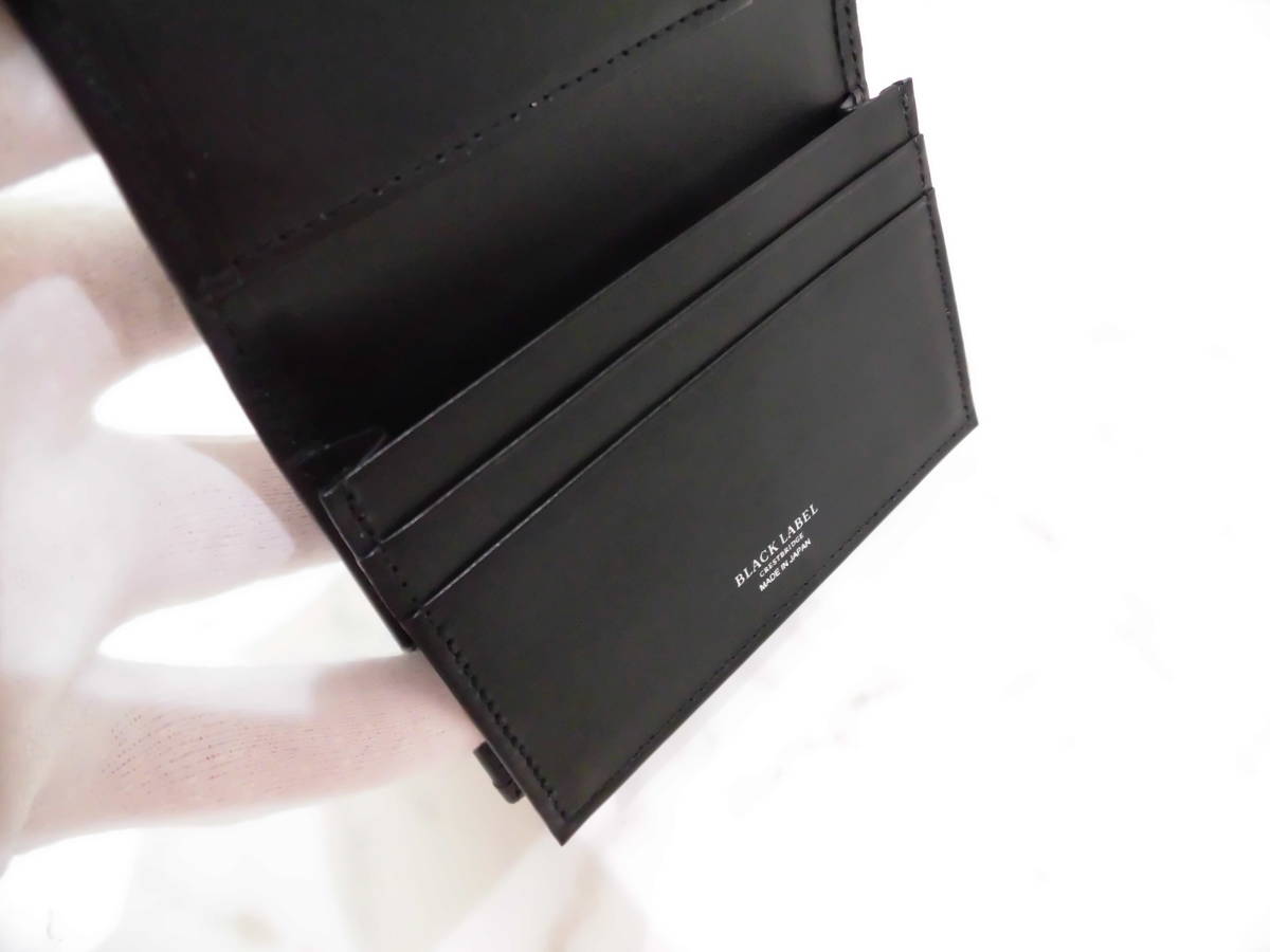 新品未使用タグ箱付】 ブラックレーベルクレストブリッジ 名刺入れ