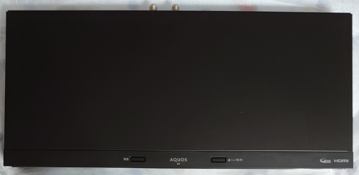 SHARP AQUOS　ブルーレイドライブレコーダー　BD-NW2100 シャープ BDレコーダー 2017年製