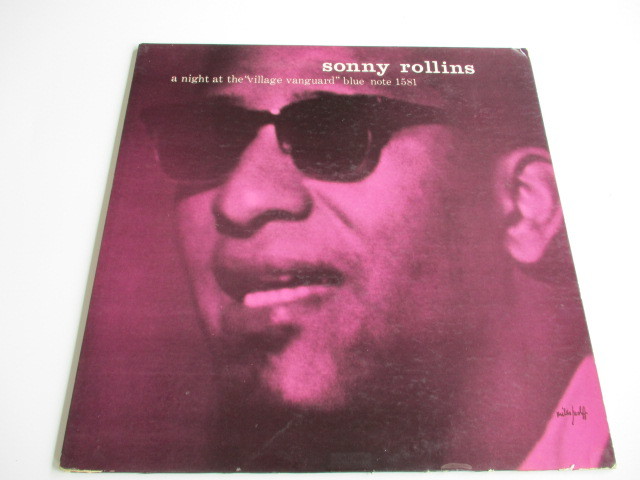 オリジナル原盤 SONNY ROLLINS AT NIGHT AT THE VILLAGE VANGURD 米国 BLUE NOTE