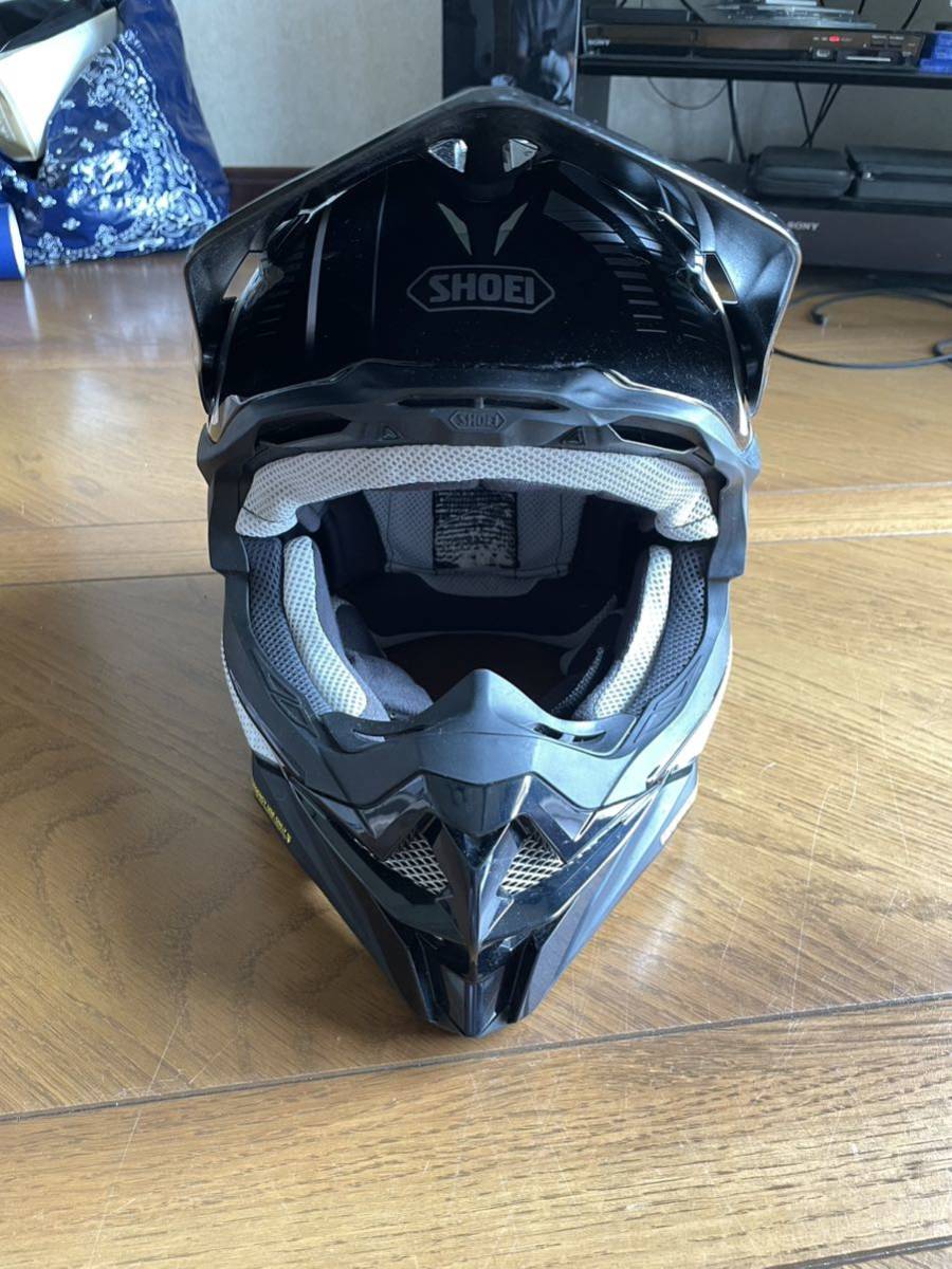 美品】SHOEI VFX-WR ブラック ゴーグルセット （SHOEI VFX-WR オフ 