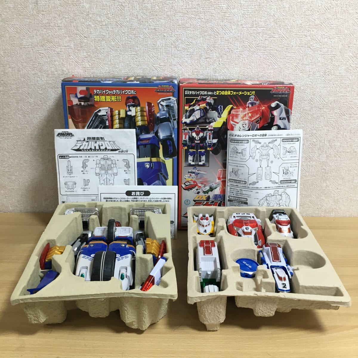 BANDAI バンダイ DX デカレンジャーロボ デカバイクロボ 特捜戦隊 