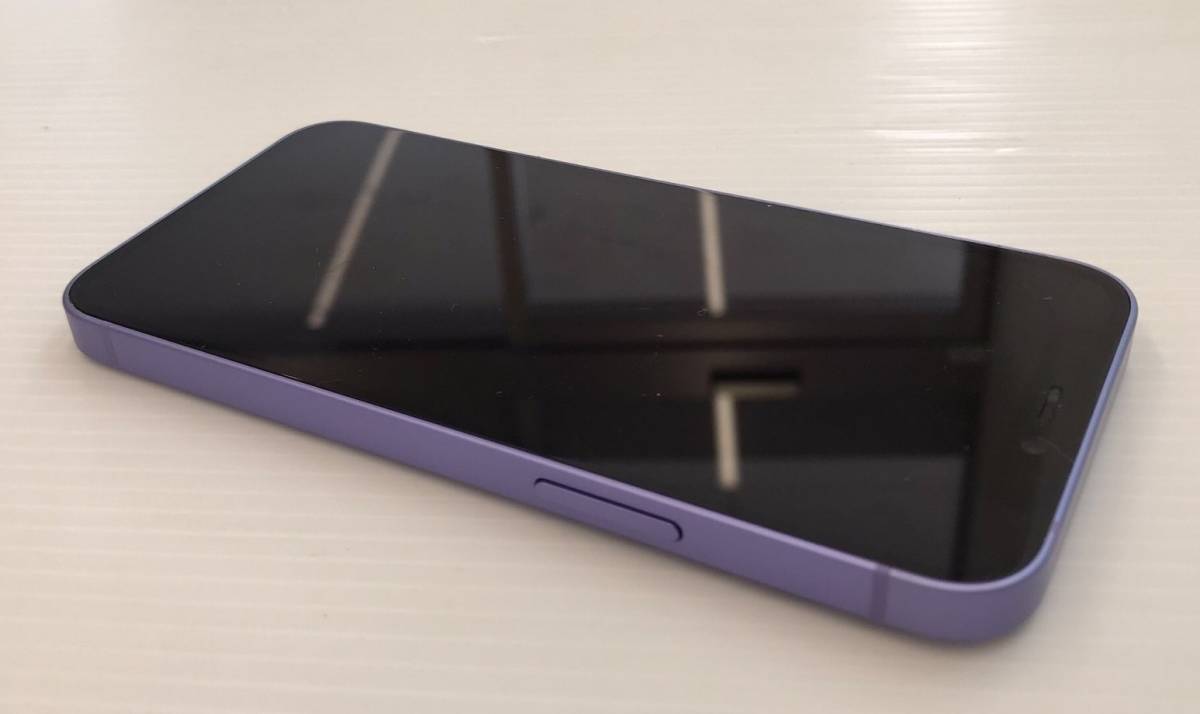 #4373【iPhone】iPhone12mini パープル 256GB simフリー バッテリー残