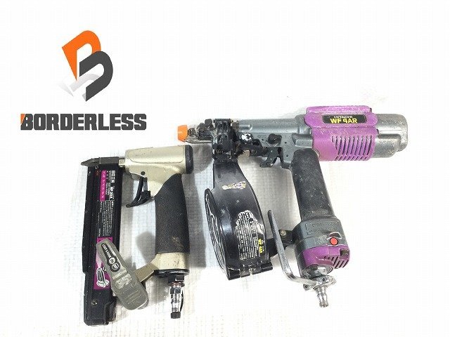 【送料無料☆彡】オマケ付き♪ HITACHI 日立工機 4mm 常圧エアねじ打機 WF4AR ビス打ち機 大工道具 エアツール 76306