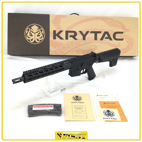 7399】KRYTAC製 TRIDENT MKⅡ CRB フルメタル電動ガン BK クライタック トライデント