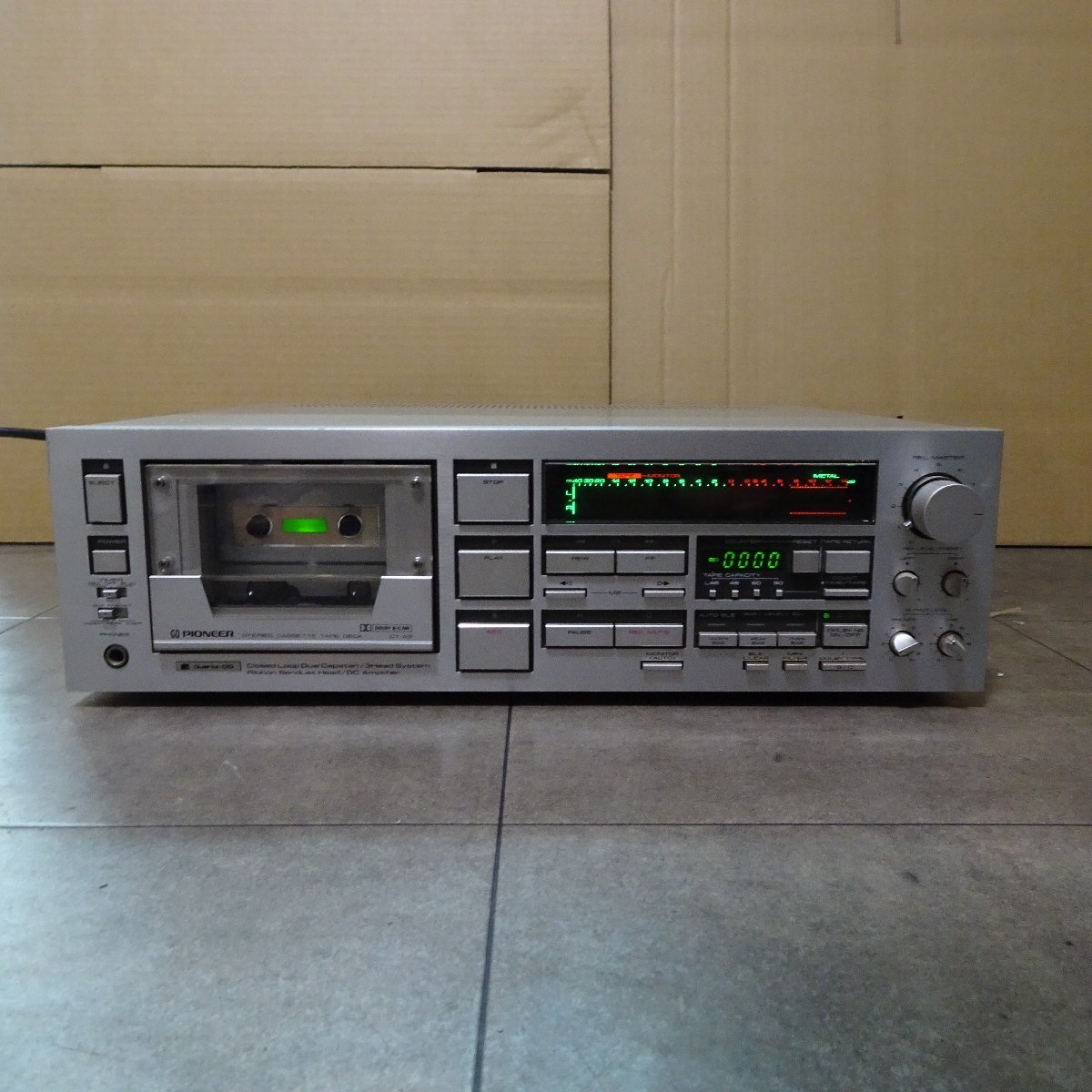 Q09606【発送可!】Pioneer CT-A9 カセットデッキ パイオニア Yahoo