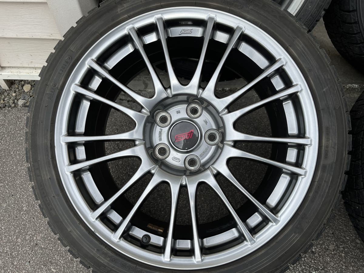 スバル インプレッサWRX STI 純正オプションホイール&スタッドレス 4本