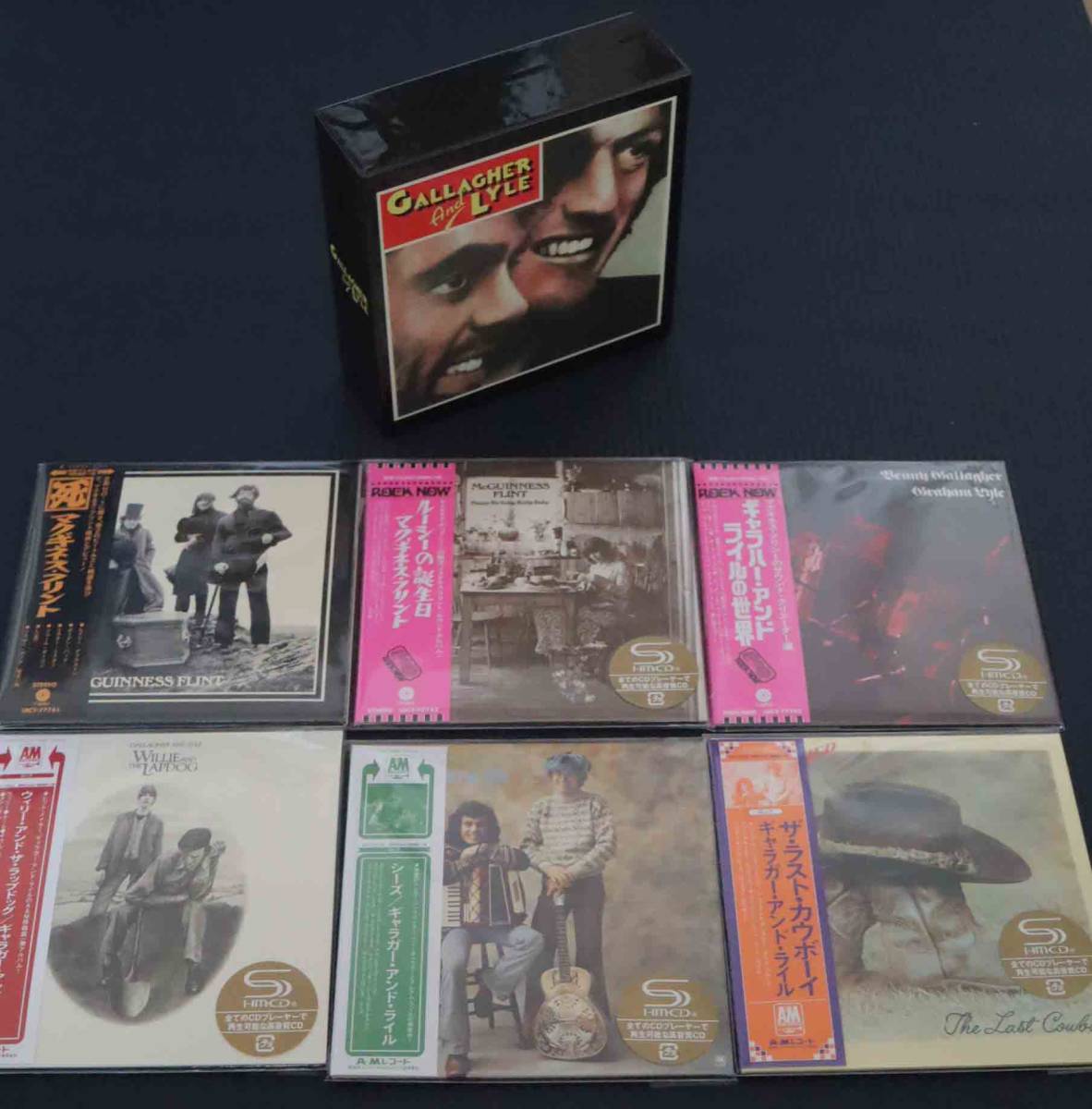 ☆DU特典☆ギャラガー&ライル/紙ジャケ 6 タイトル まとめ買いセット