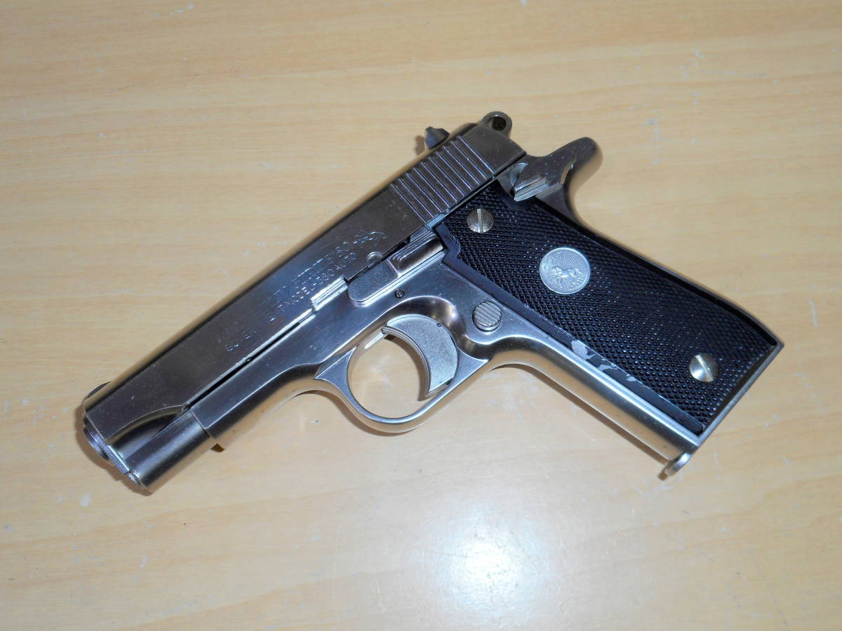 タナカワークス ガスブローバック COLT 380オート ステンレスモデル