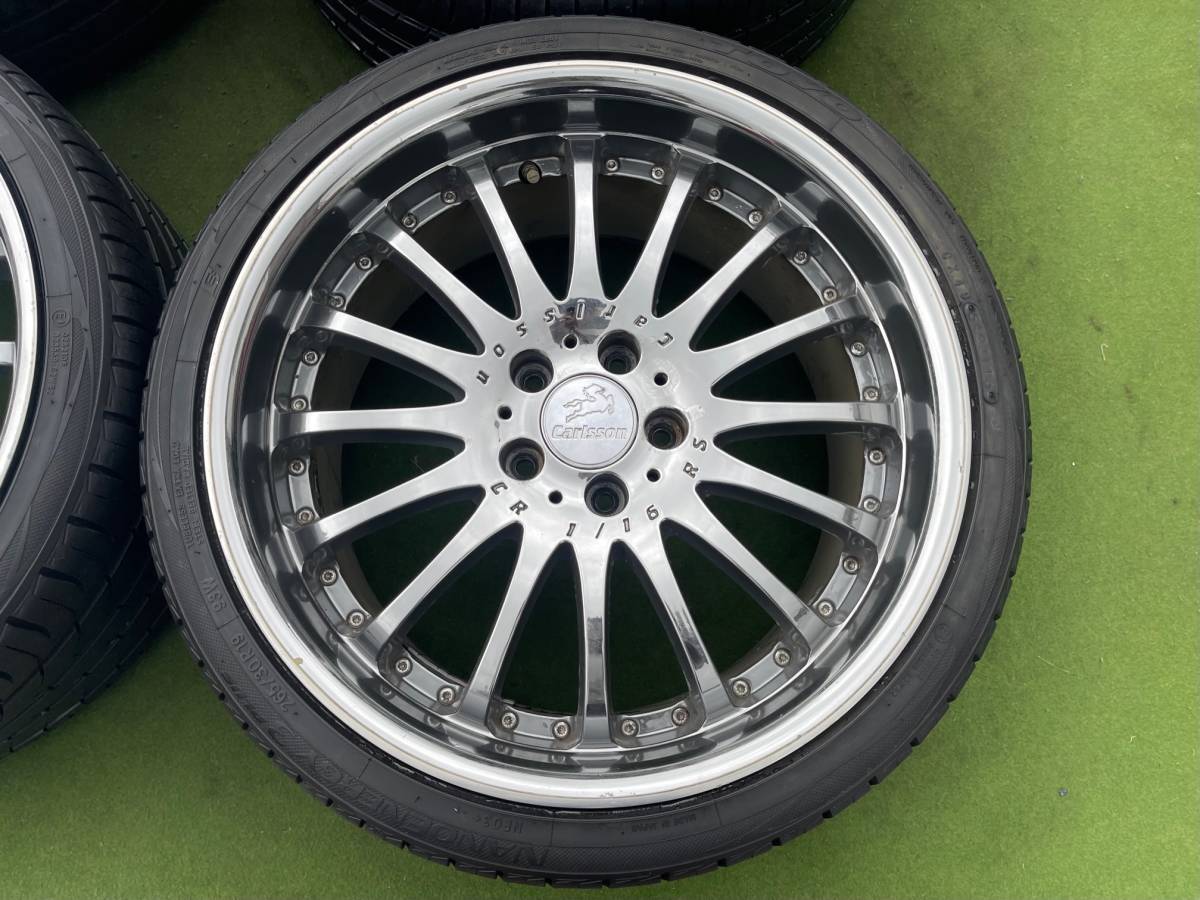 ◇希少！CARLSSON カールソンCR1/16RS 深リム◇ 19x8.5J+40/9.5J+40