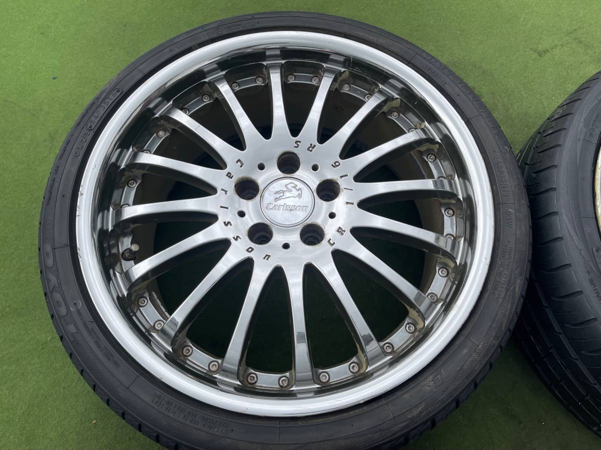 ◇希少！CARLSSON カールソンCR1/16RS 深リム◇ 19x8.5J+40/9.5J+40