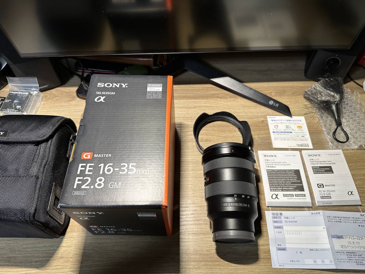 最終価格【美品】SONY FE 16-35mm F2.8 GM | 防湿庫保管品