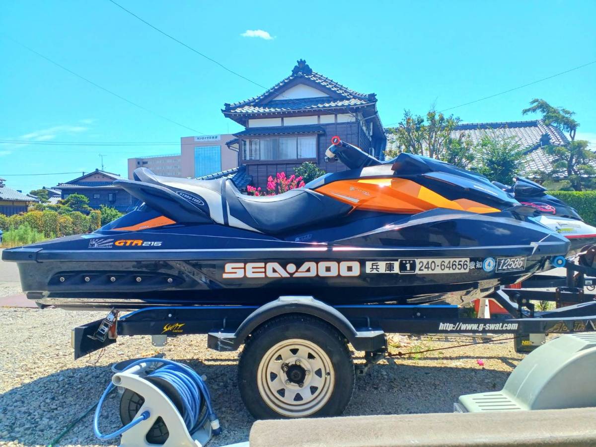 Yahoo!オークション GTR215 SEADOO (本体) の 「トレーラーセット 