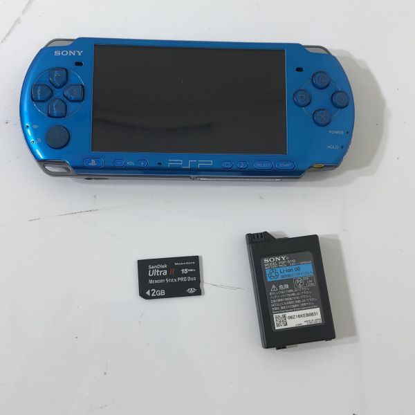 SONY ソニー プレイステーションポータブル PSP-3000 PSP ゲーム機 ジャンク品 AA0712小1965/0816