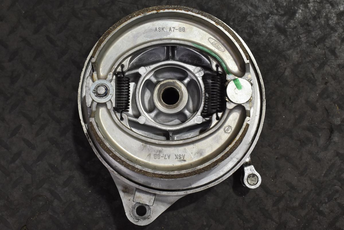 H336 当時物 純正 CB400F リアブレーキパネル 0291 検) CB500F CB350F