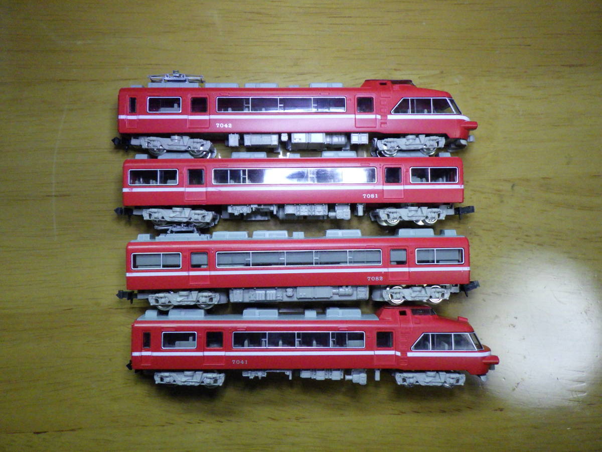 ジャンク TOMIX 白帯 - Nゲージ TOMIX名鉄7000系パノラマカー（2次車・特別