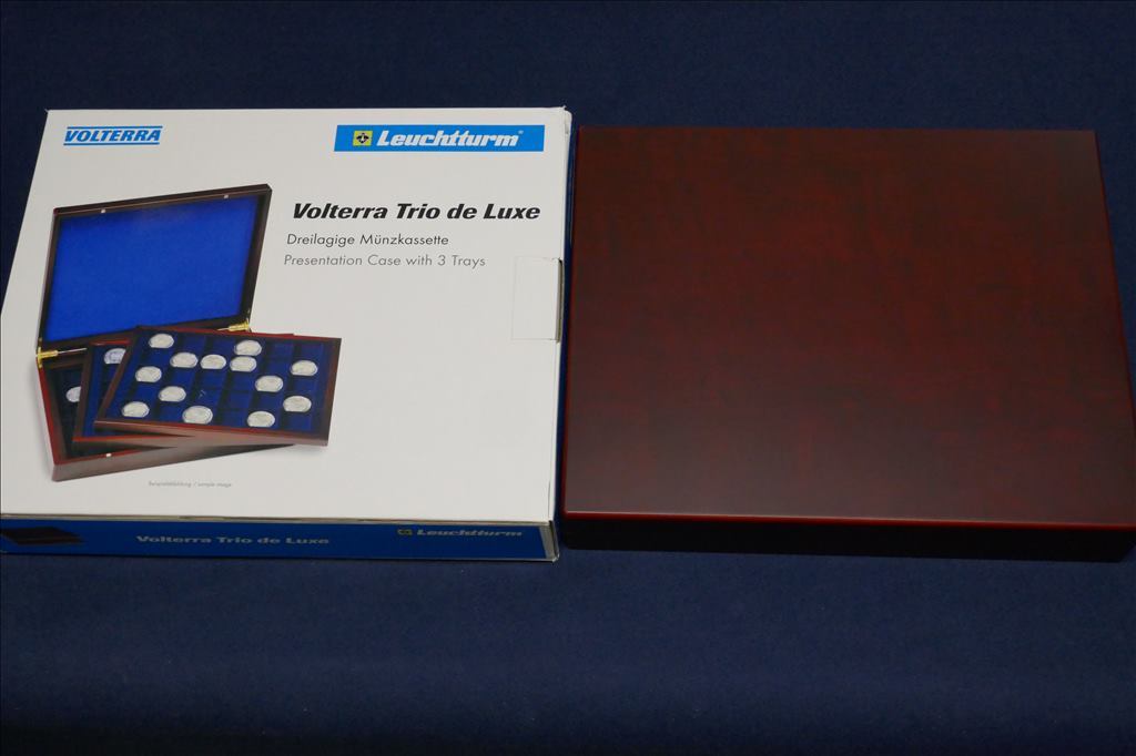 木製コインケースBOX ライトハウス社 ② ／ 48mm×48mmの正方形 