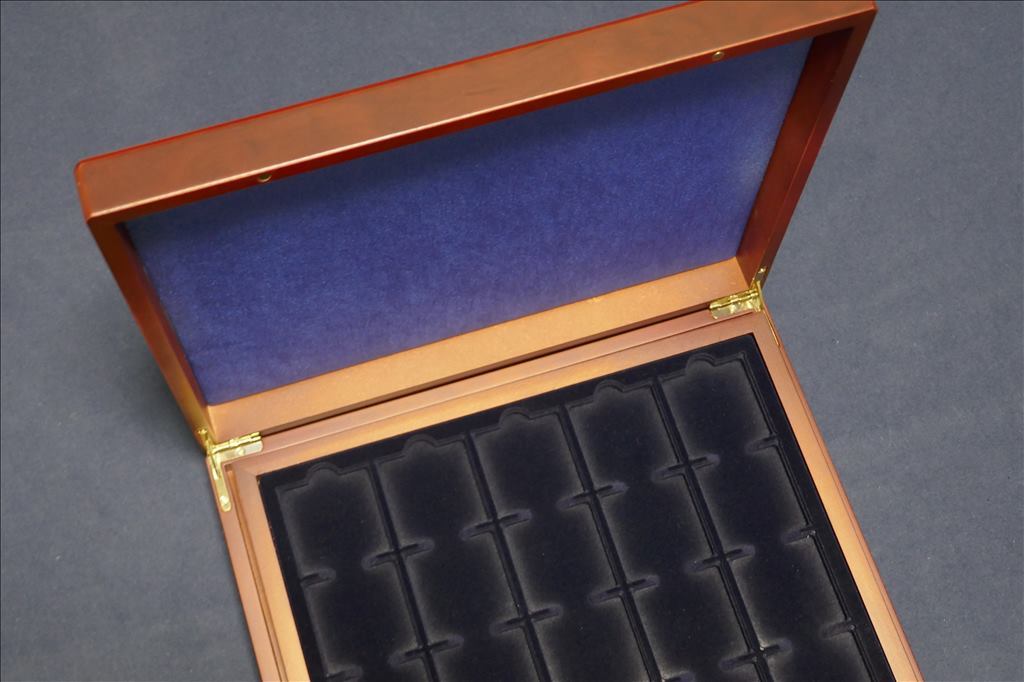 木製コインケースBOX ライトハウス社 ② ／ 48mm×48mmの正方形 